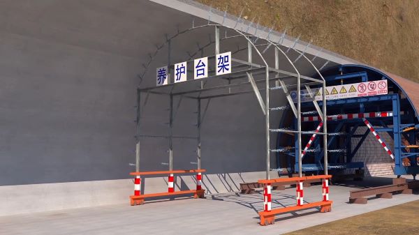 青海隧道施工动画制作公司 - 隧道施工工艺和施工方法 - 隧道施工汇报动画视频 - bim 工程施工动画